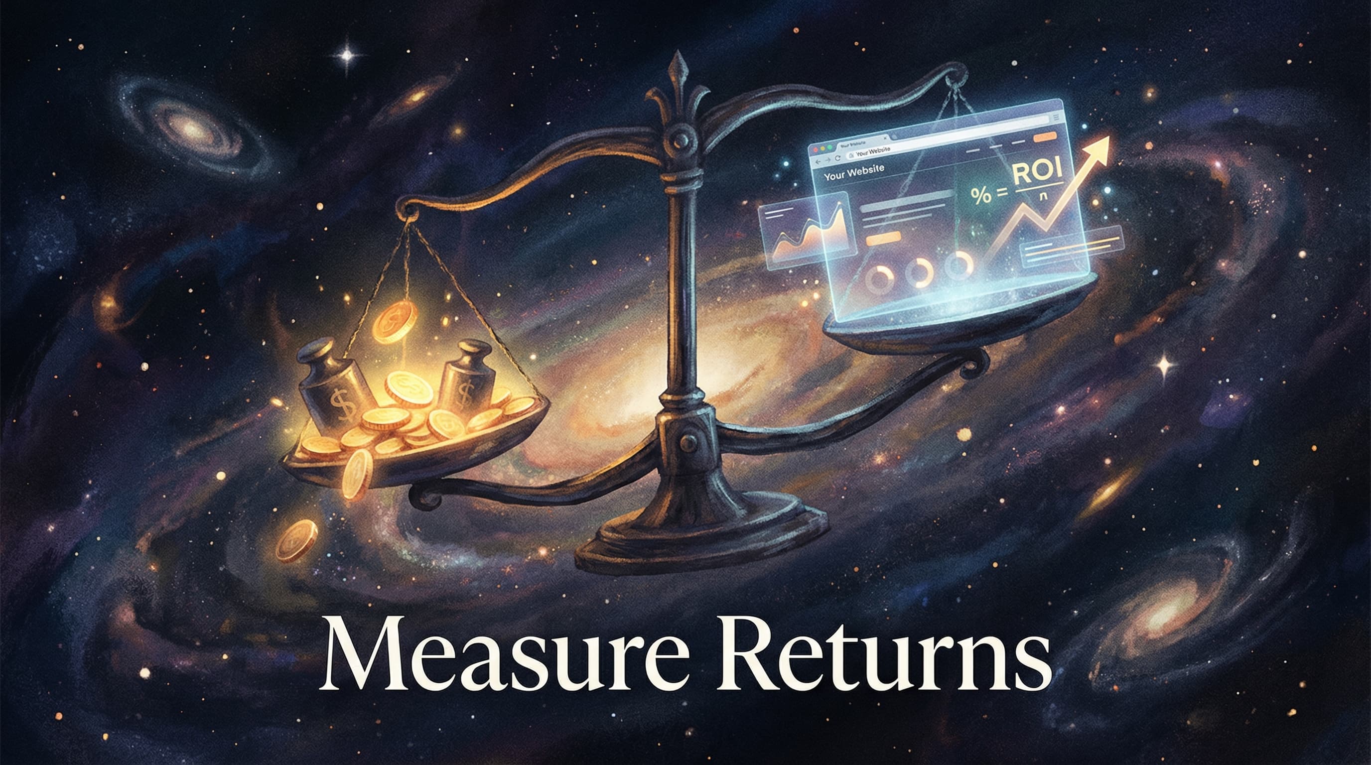 How to calculate your website's ROI (formula, examples, and benchmarks)