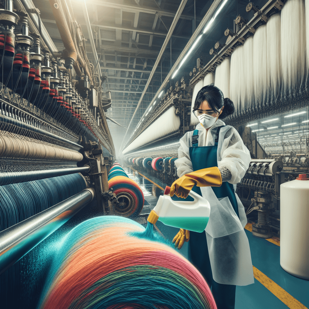 textile_factory_worker_applying_sizing_to_warp_yarns