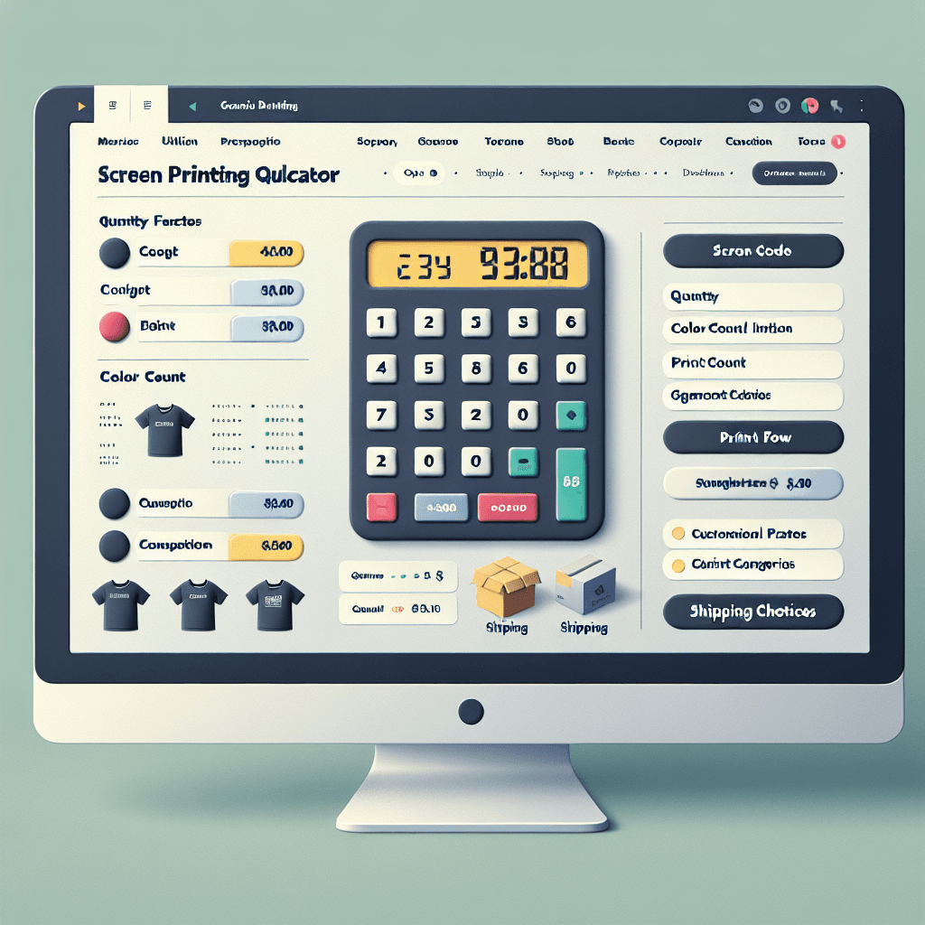 a_screen_printing_quote_calculator_with_various_input_fields