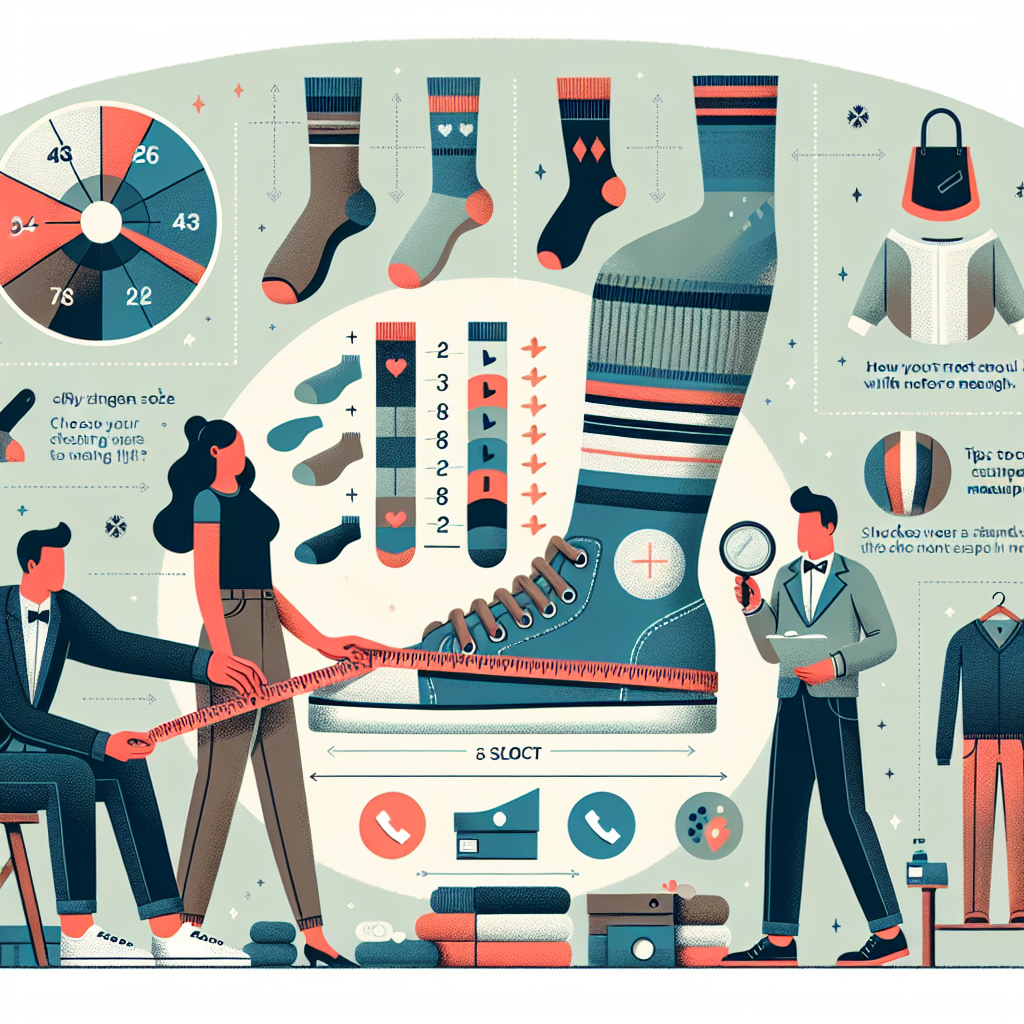 Infographic illustrating tips for finding the perfect shoe fit