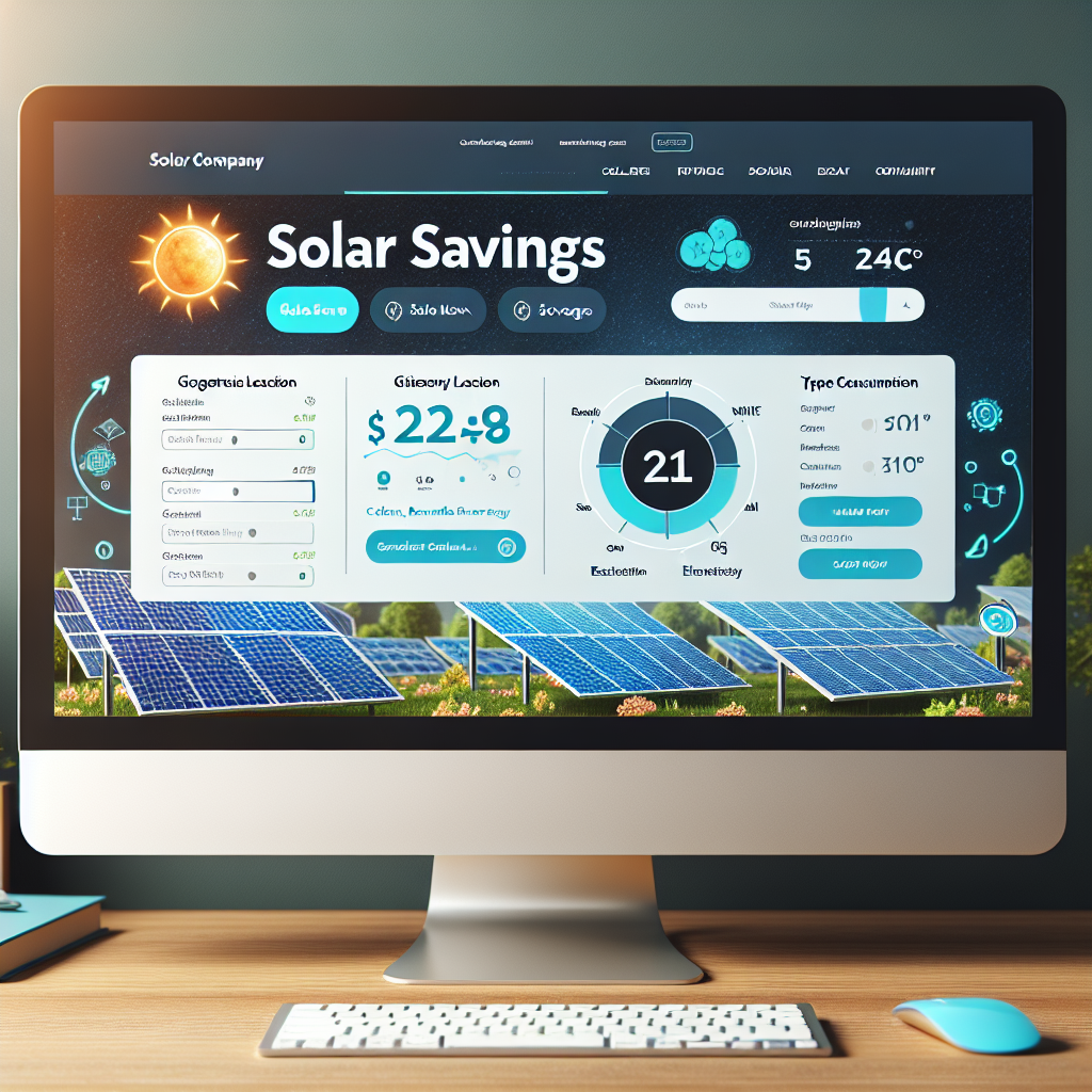 Unlock Your Solar Potential: How a Solar Savings Calculator Can Maximize Your ROI