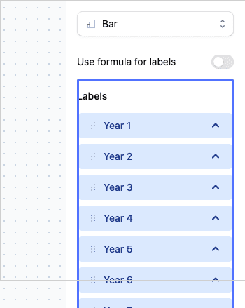 Add Horizontal Axis Labels by adding manually