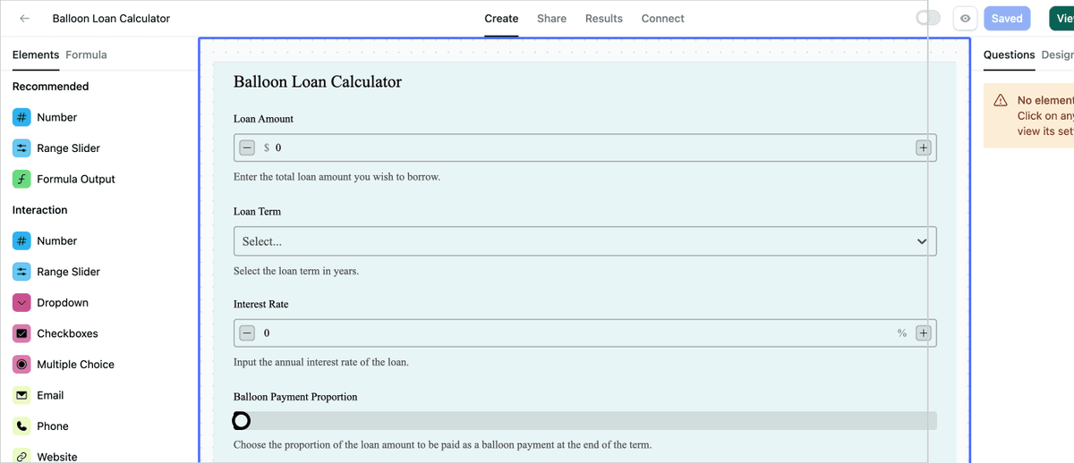 Customizing a cloned calculator