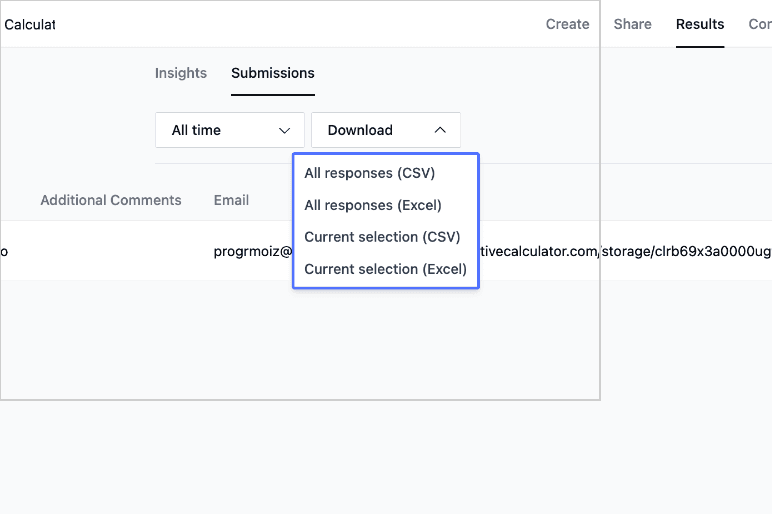 Preferred Download Format